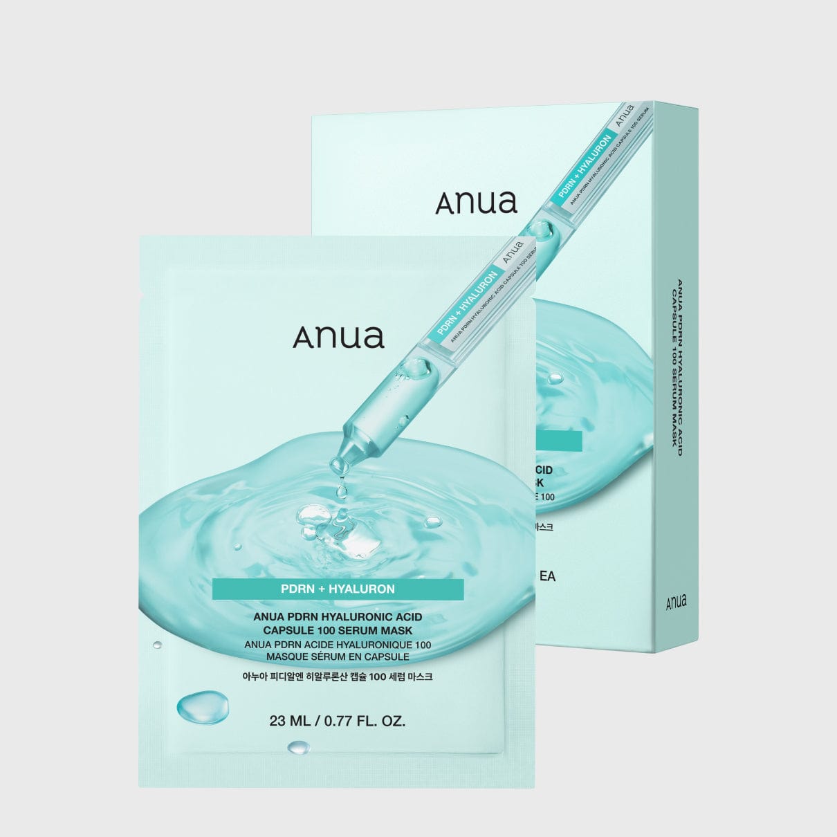 PDRNヒアルロン酸カプセル100セラムシートマスク 10枚 | アヌア Anua