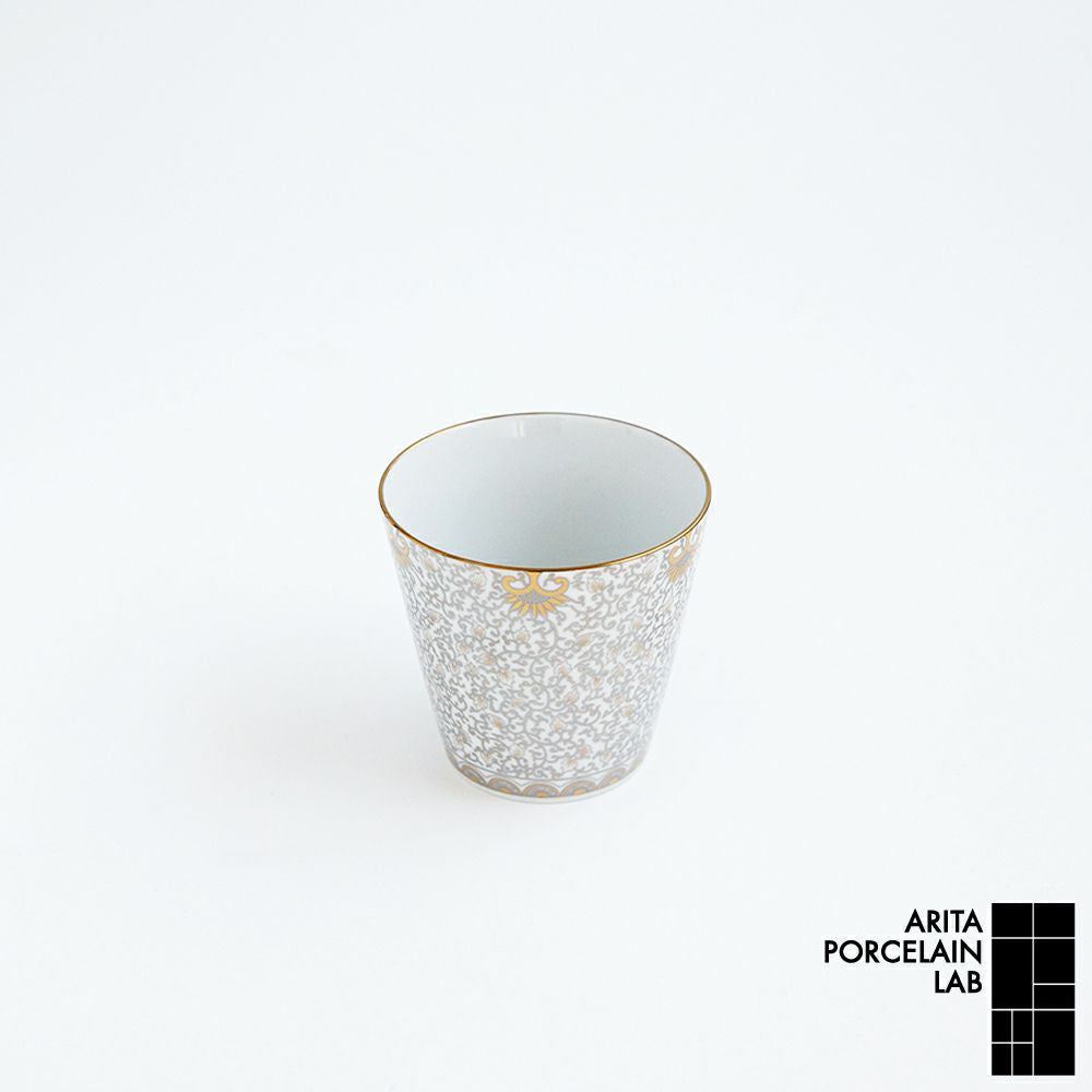 JAPAN EARTH ロックカップ 更紗 ゴールド – ARITA PORCELAIN LAB [公式