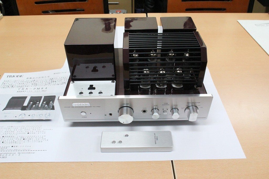 値下げ TRIODE真空管アンプ TRX-PM84 USB-DAC内蔵 値下げ TRIODE真空管