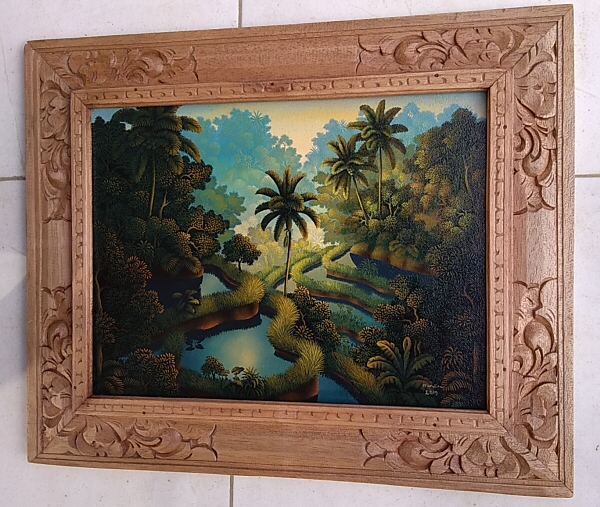 バリ絵画の商品ページ