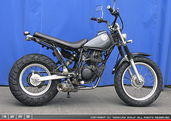 浅倉商事：TW200・225用 RJタイプマフラー BSタイプ