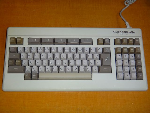 PC-8801Mk2SRのキーボードを直す - かべきんブログ