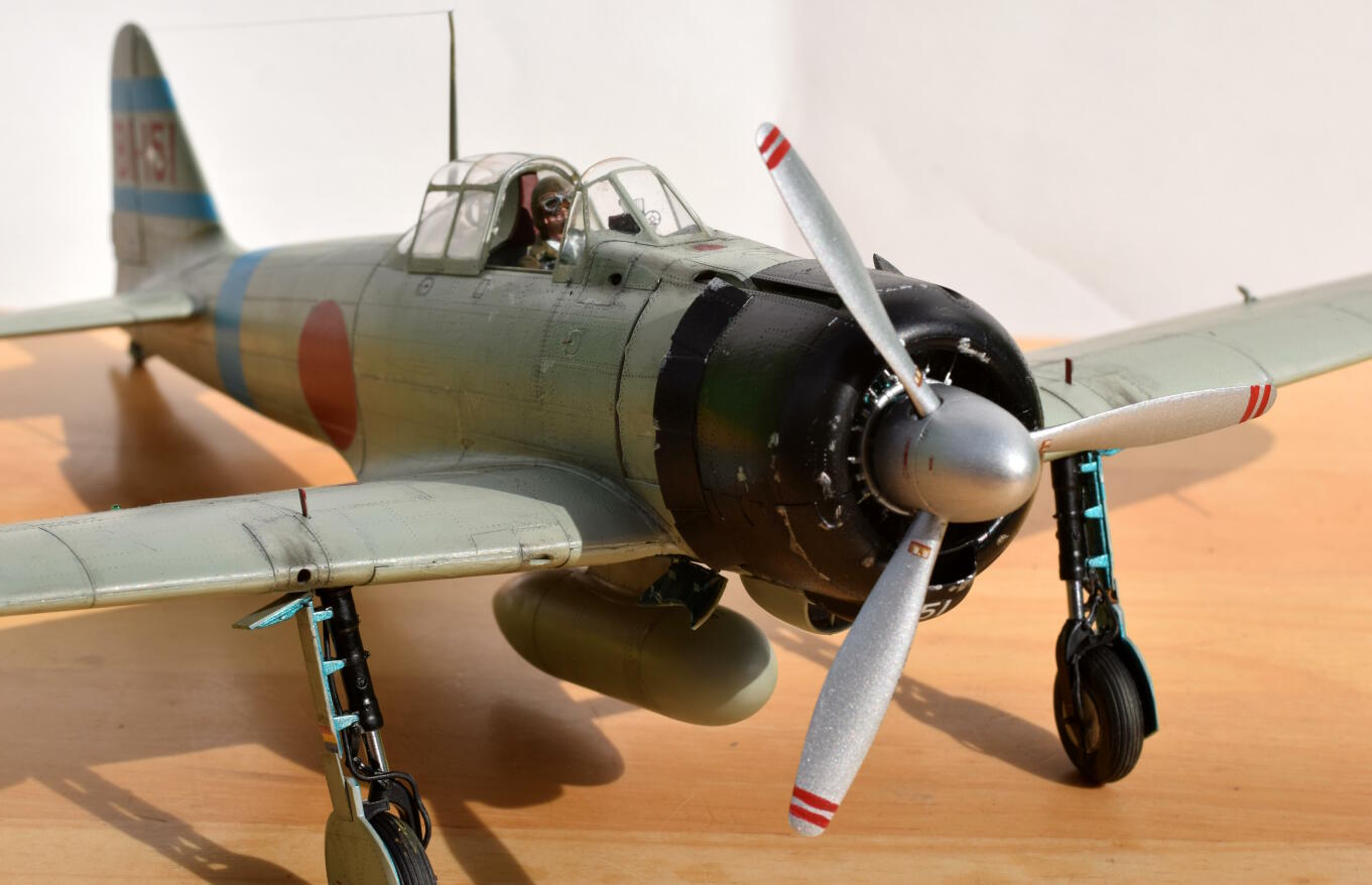 零式艦上戦闘機21型・航空母艦「蒼龍」所属・飯田房太大尉機