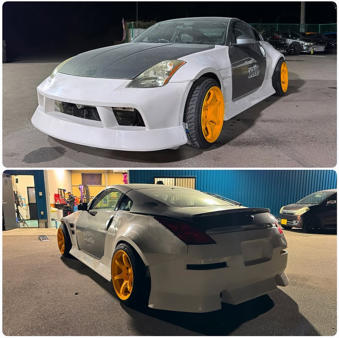Origin Lab | Rear Fenders +55mm for 350Z – Parts From Japan
