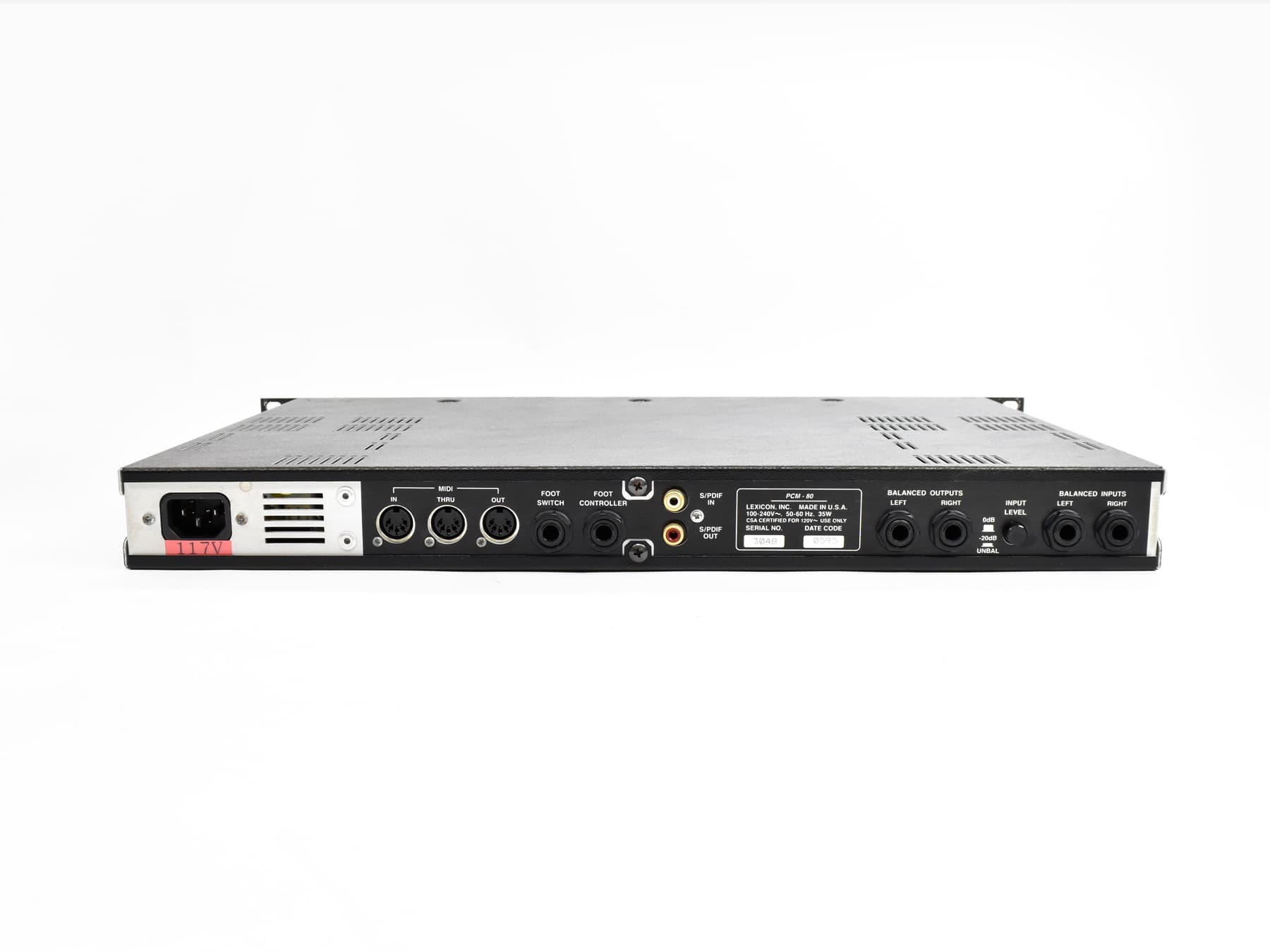 Lexicon PCM80 (USED) – BAKU Pro Audio