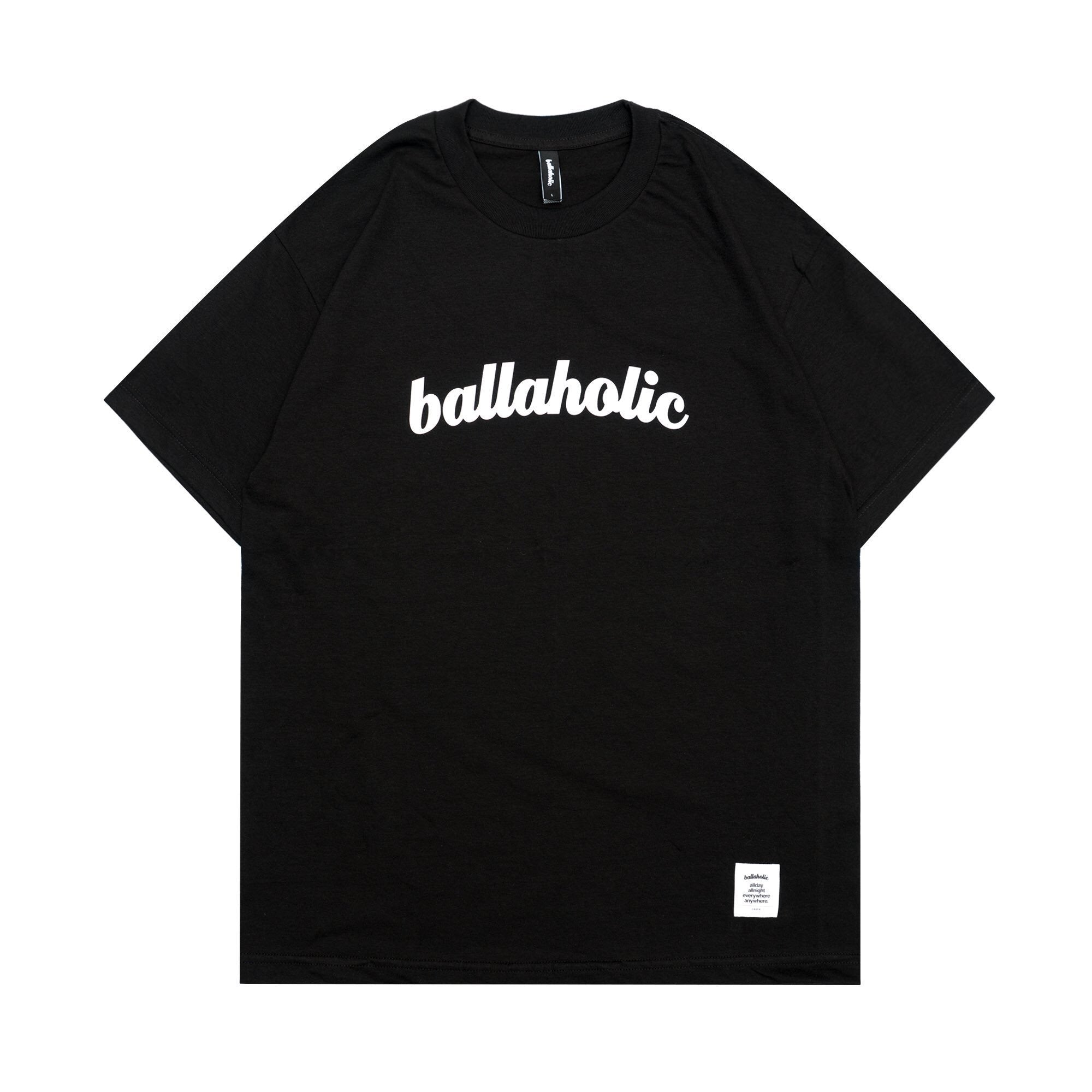 Logo Tee (black) - CUSTOM – ballaholicオンラインショップ