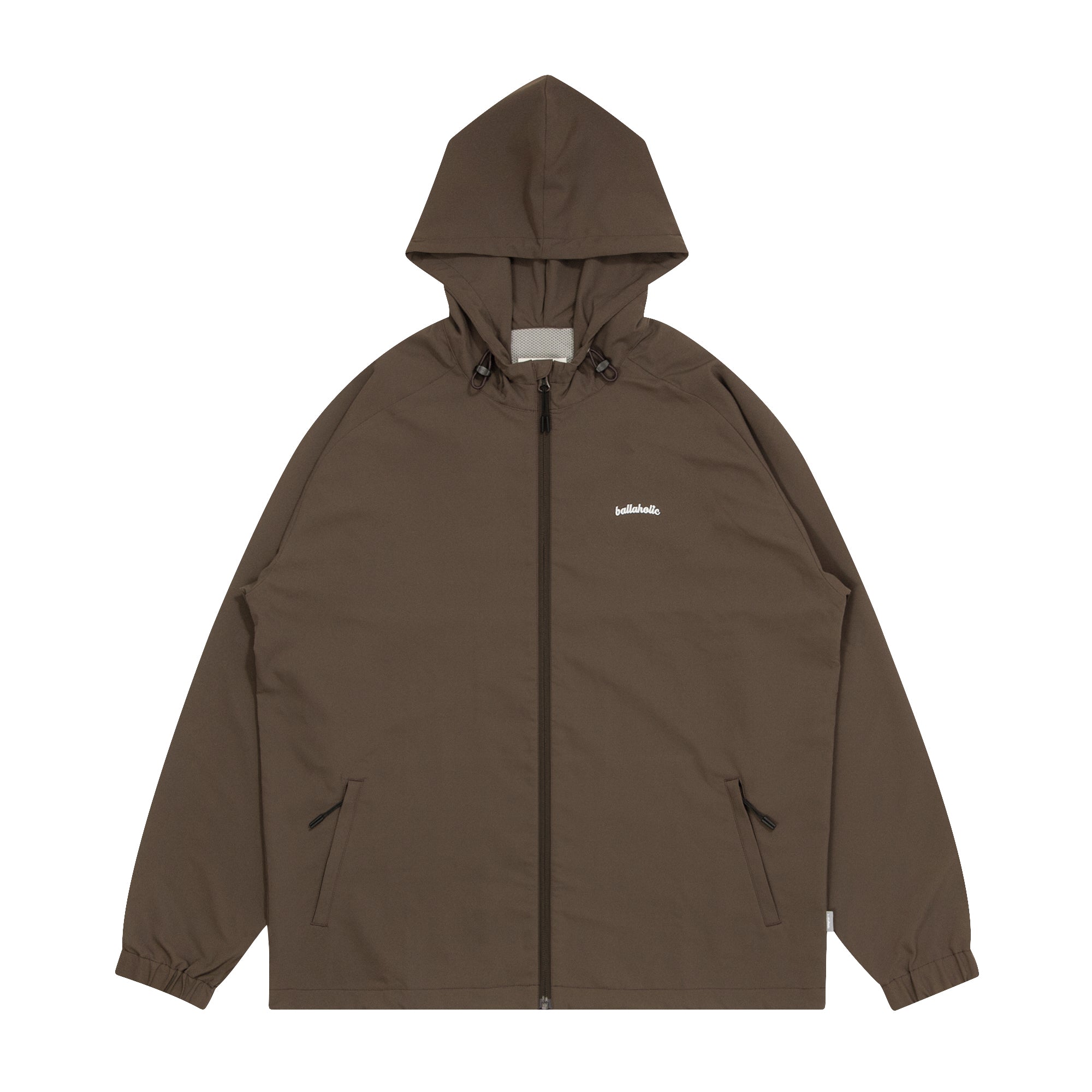 Logo Anywhere Full Zip Jacket (chocolate brown) – ballaholic
