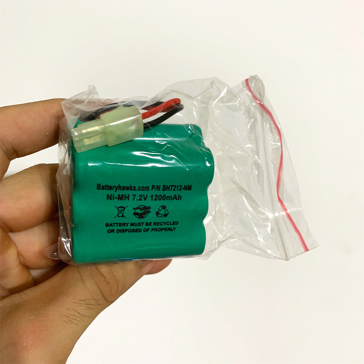 7.2v 1200mAh Ni-MH Battery Pack Replacement for Shark Carpet