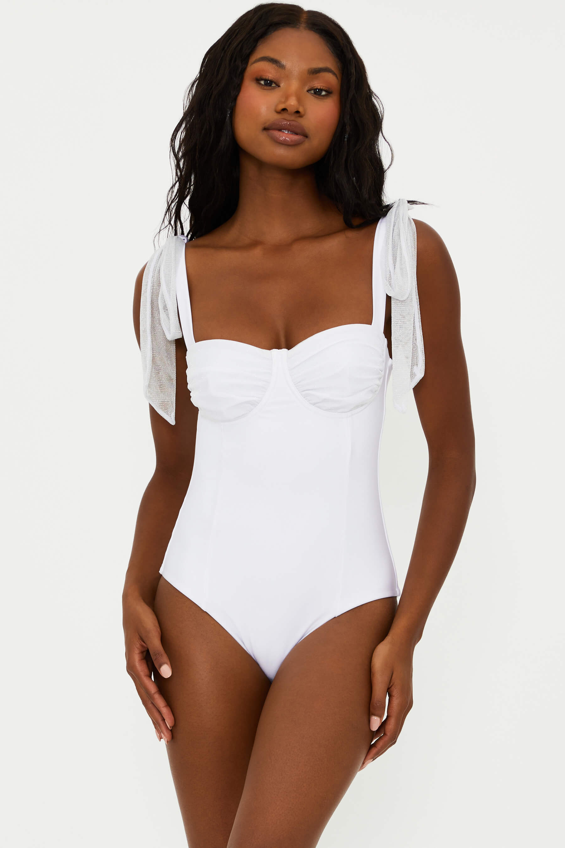 Beach Riot | Dede One Piece White | One Piece Swimsuit | Beach Riot