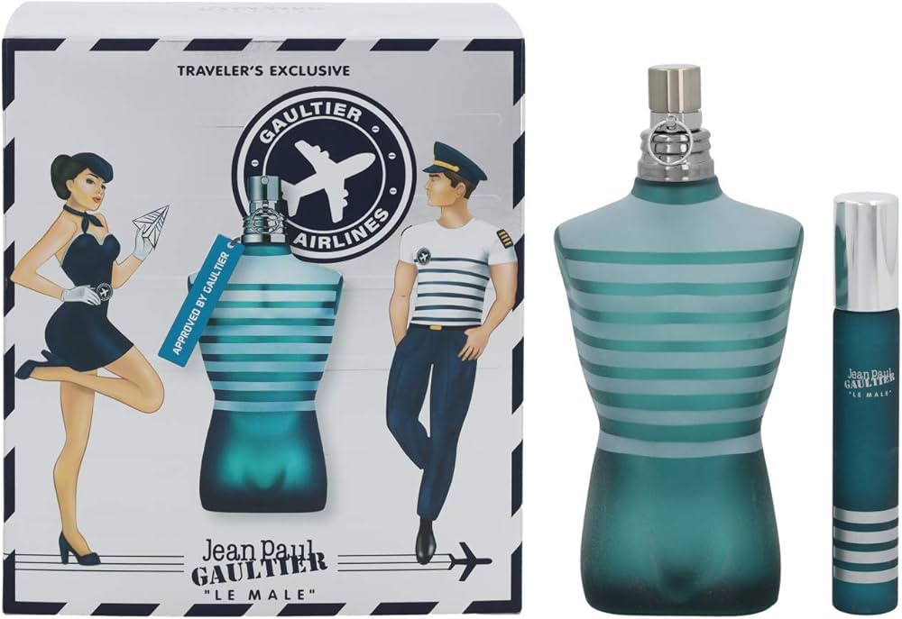 Jean Paul Gaultier Travel Set Le Male 2pc 2.5 Edt M – Best