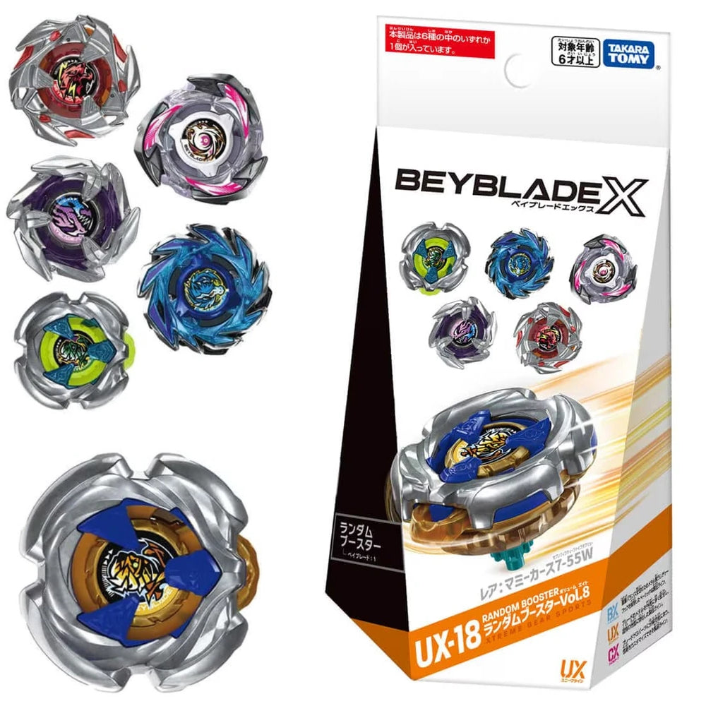 Beyblade X Unique Line Random Booster Vol. 8 Mummy Curse UX-18 FULL SE