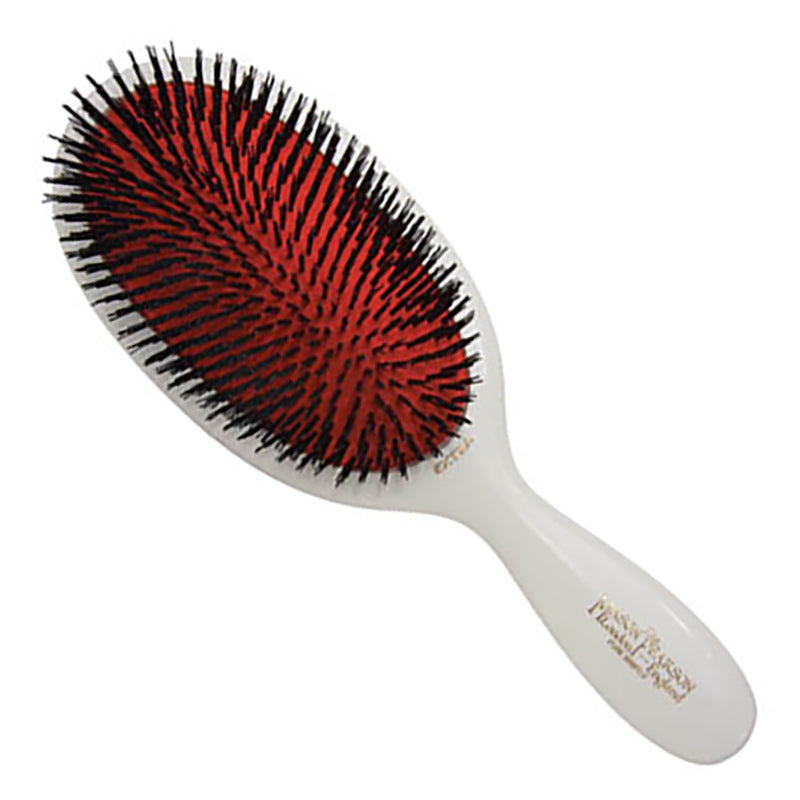 Large Extra Boar Bristle Hairbrush - White – C.O. Bigelow