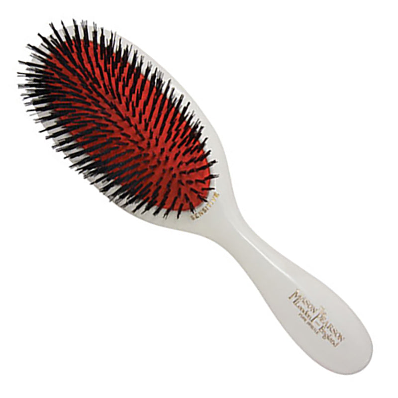 Handy Sensitive Bristle Hairbrush - White – C.O. Bigelow