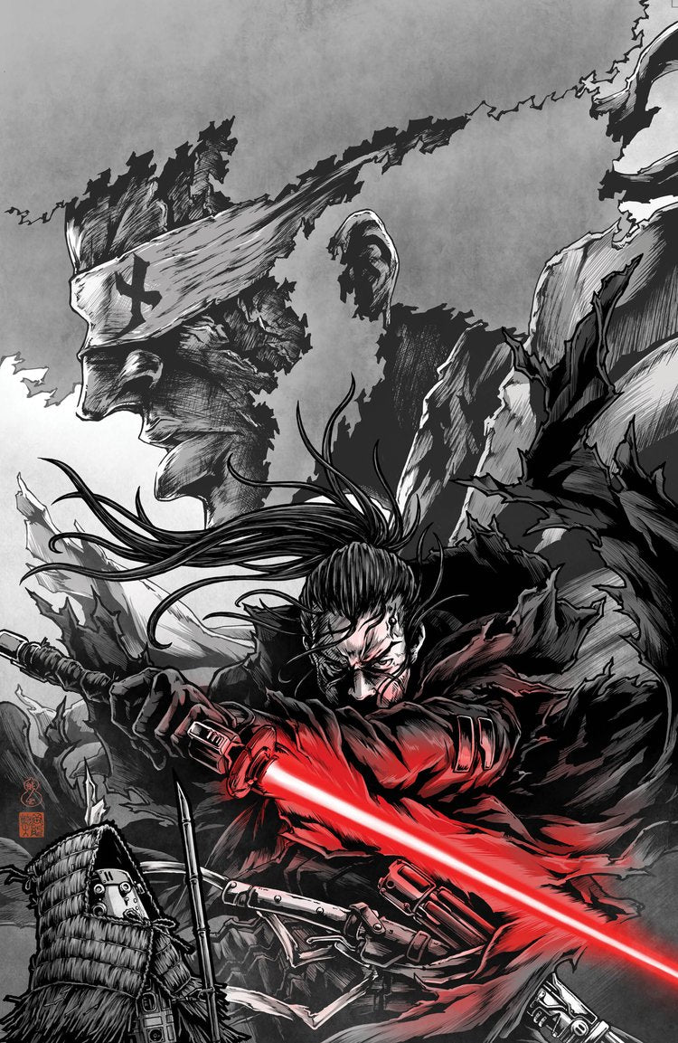 STAR WARS VISIONS #1 NYCC EXCLUSIVE VIRGIN VARIANT LTD TO 800 W/COA (M