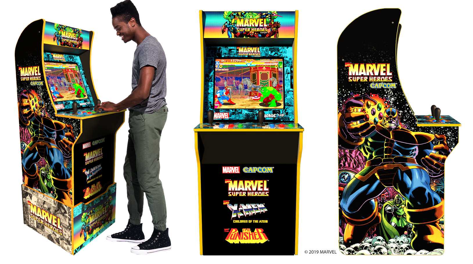 Arcade1Up Limited Edition Marvel Super Heroes Cabinet – Bionic Buzz