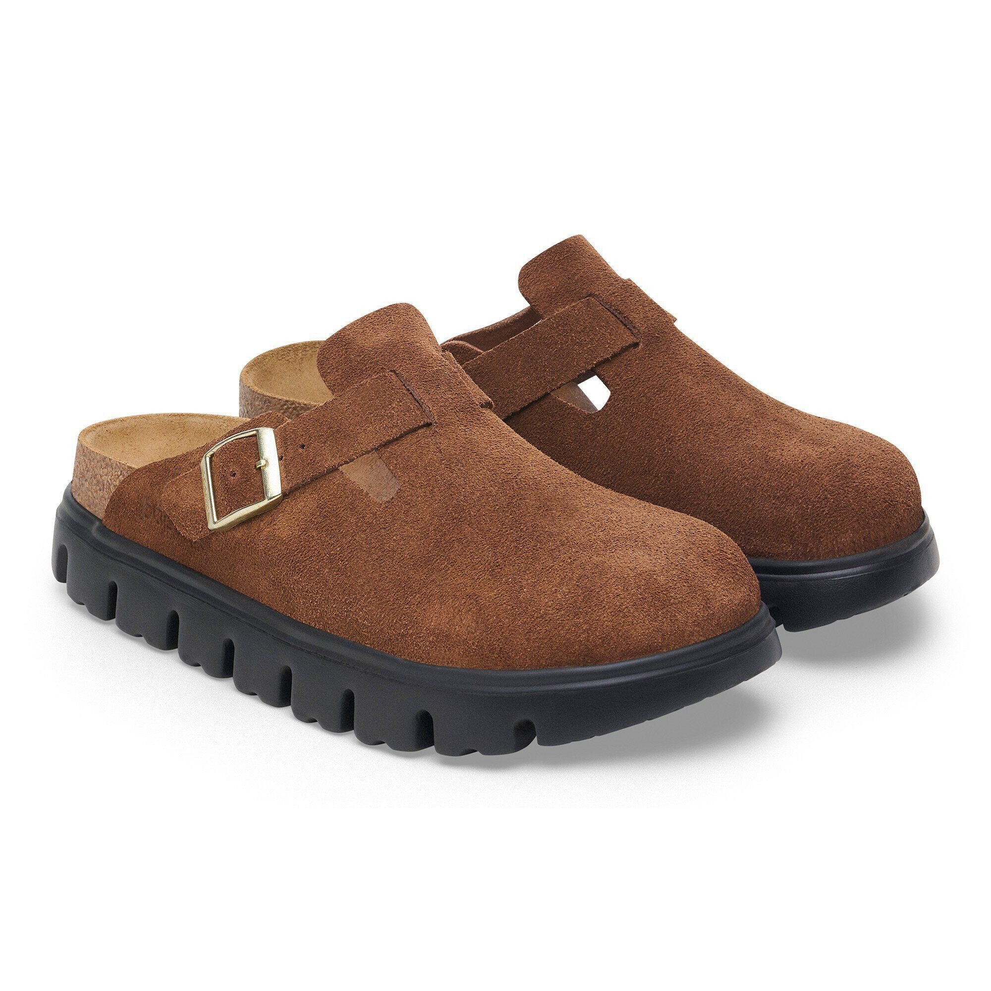 Boston Chunky | Suede | Dark Tea – Birkenstock Midtown