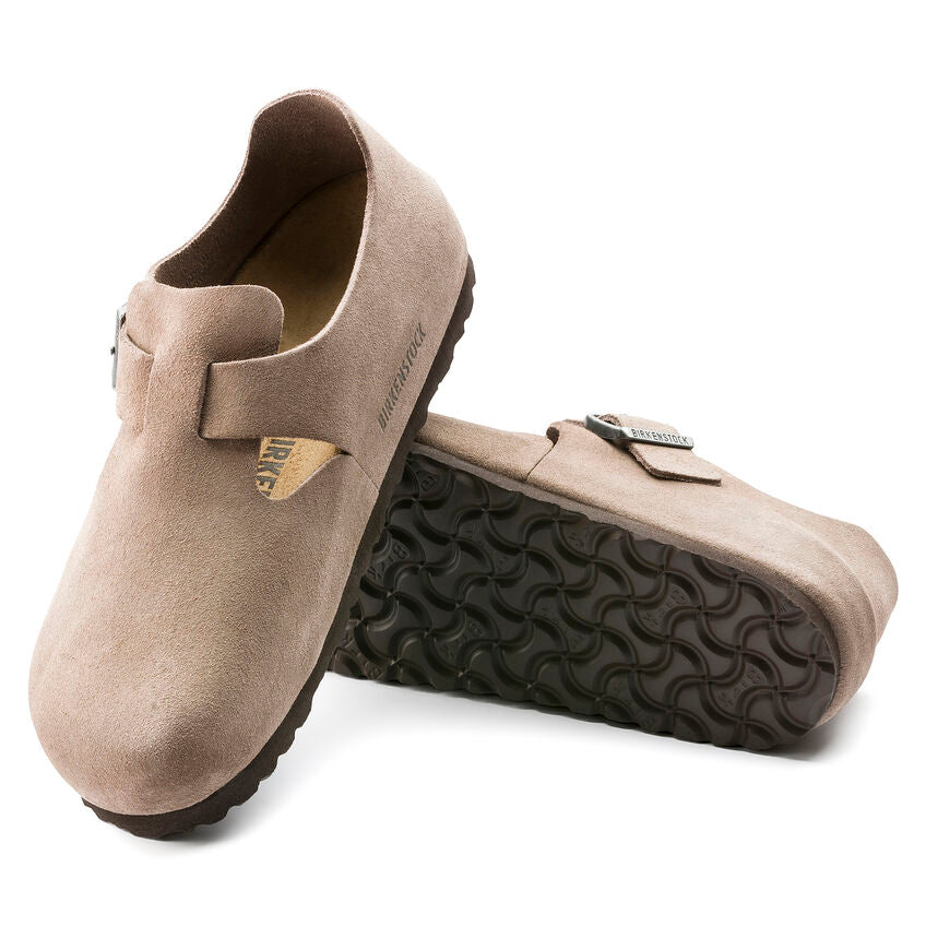 Birkenstock Unisex London Taupe Suede – Birkenstock Village