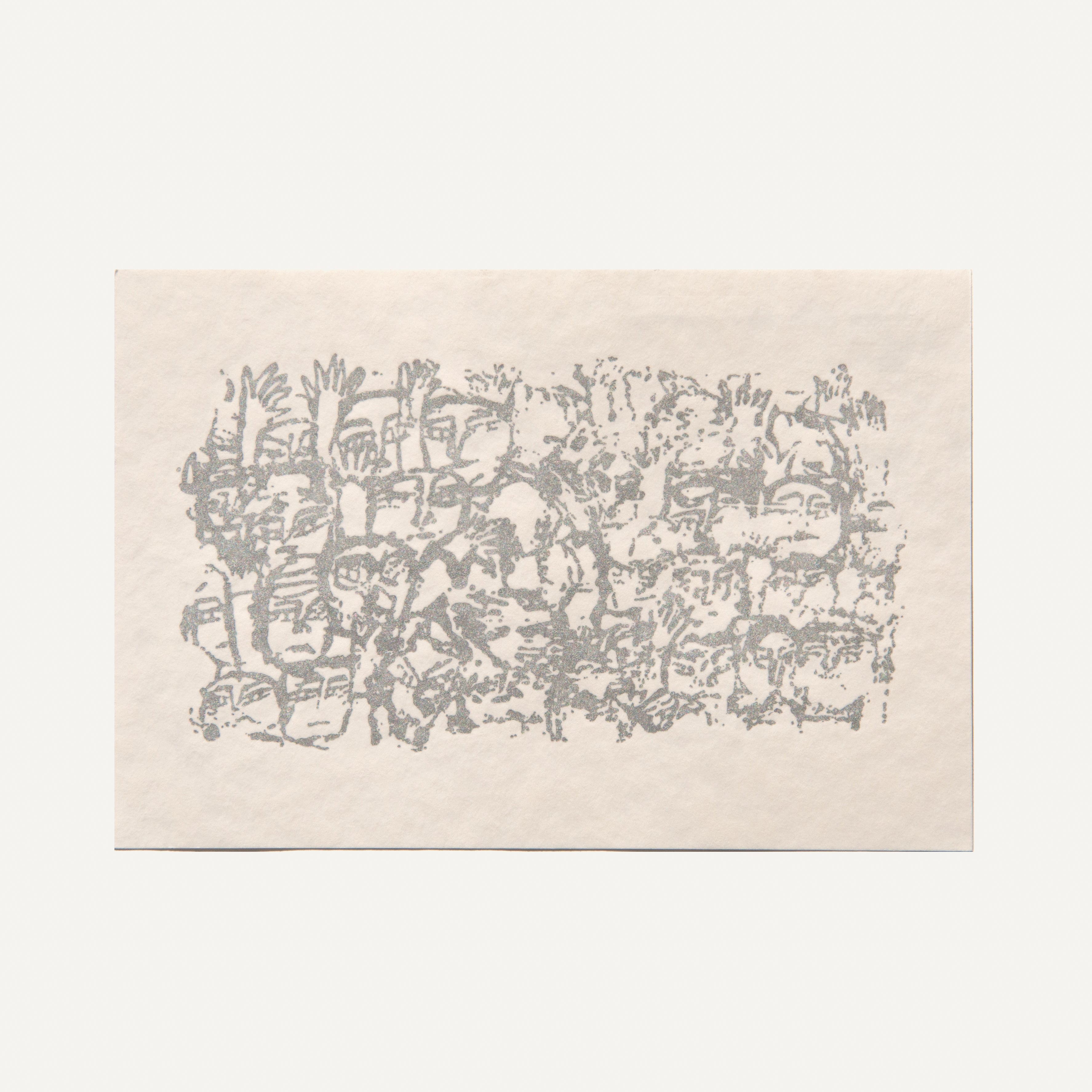 栗津潔×備凸工ポストカード 「ヒロシマの声を世界へ」！ – 備前凸版工作所