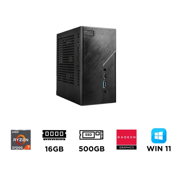 Deskmeet X300 Ryzen 7 5700G Wi-Fi付 セット商品（AMD + ASRock