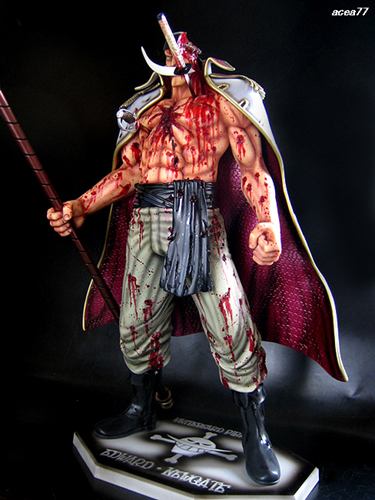 ワンピース 白ひげ フィギュア 魔改造 ワンピース 白ひげ フィギュア