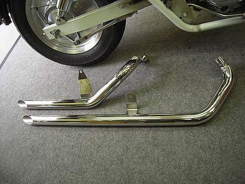 マグナ250タイプ4マフラー取り付け | アメドラ・ブラストマニアの