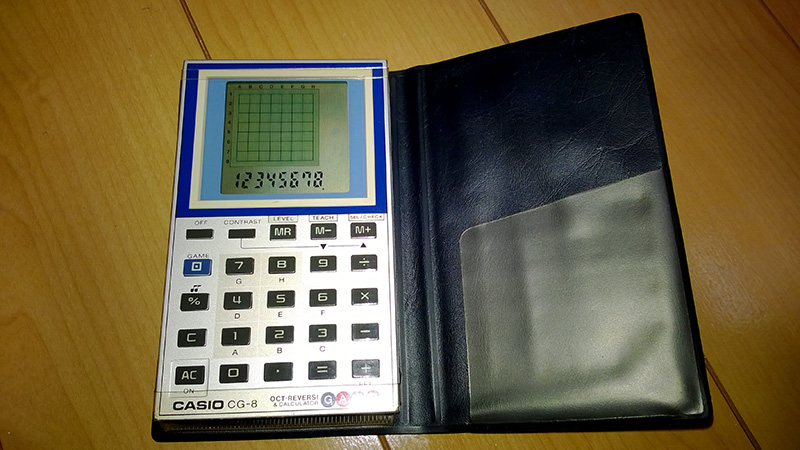 カシオのゲーム電卓 CG-8 | Kyoro's Room Blog