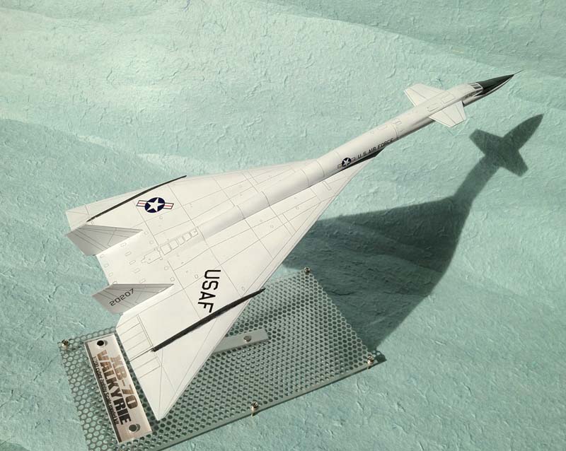 完成】1/200 XB-70 ヴァルキリー - 疾風模型大作戦