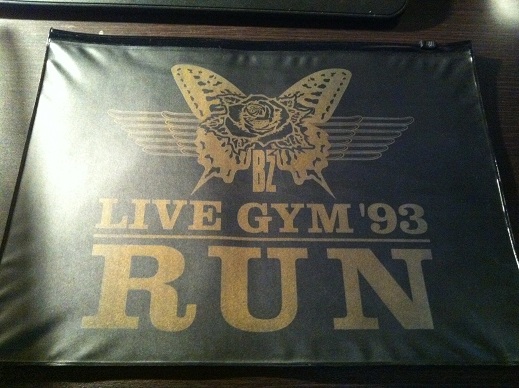 B'z LIVE-GYM '93 -RUN- グッズ - MERCHANDISE COLLECTION
