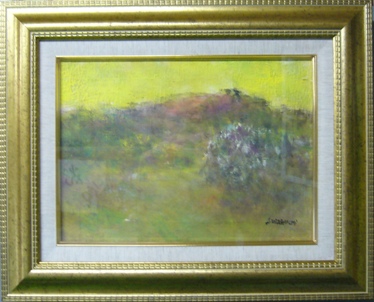 画家の友人が描いた油絵 | 鮫島辰志 「小さな美術館」