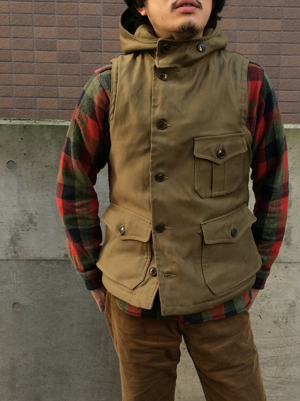 フリーホイーラーズ “AIR CREW ATTACHED HOOD VEST” 1940～1950s
