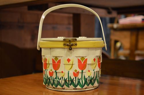 Antique basket by Caro-Nan | USED & IMPORTED CLOTHING ウエスビルブログ