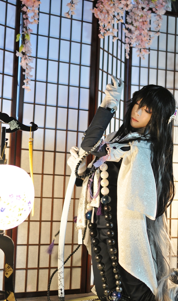 刀剣乱舞・数珠丸恒次コスプレ - 藤森蓮のコスプレ衣装・武器の作り方