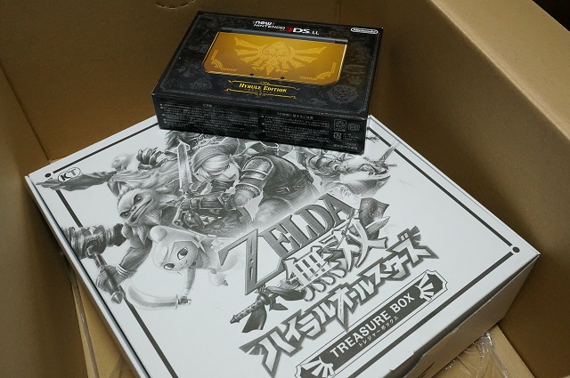 限定版「ゼルダ無双 ハイラルオールスターズ TREASURE BOX」購入