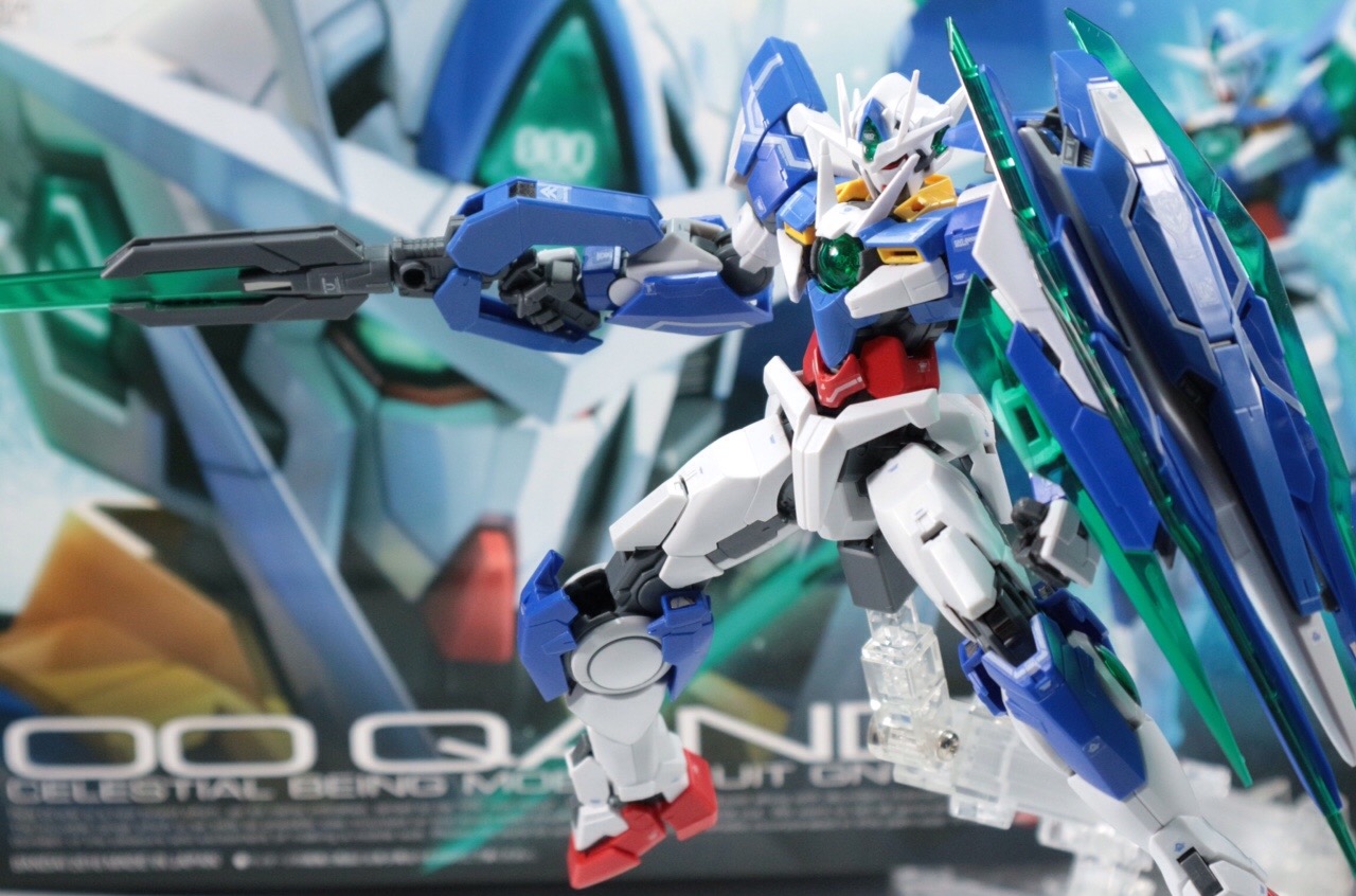 RG 1/144 ダブルオークアンタのご紹介！ - 先人に続け！お気軽ガンプラ