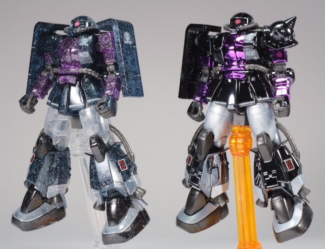 HG 1/144 高機動型ザクII 劇場限定 リミテッドクリアVer.のご紹介