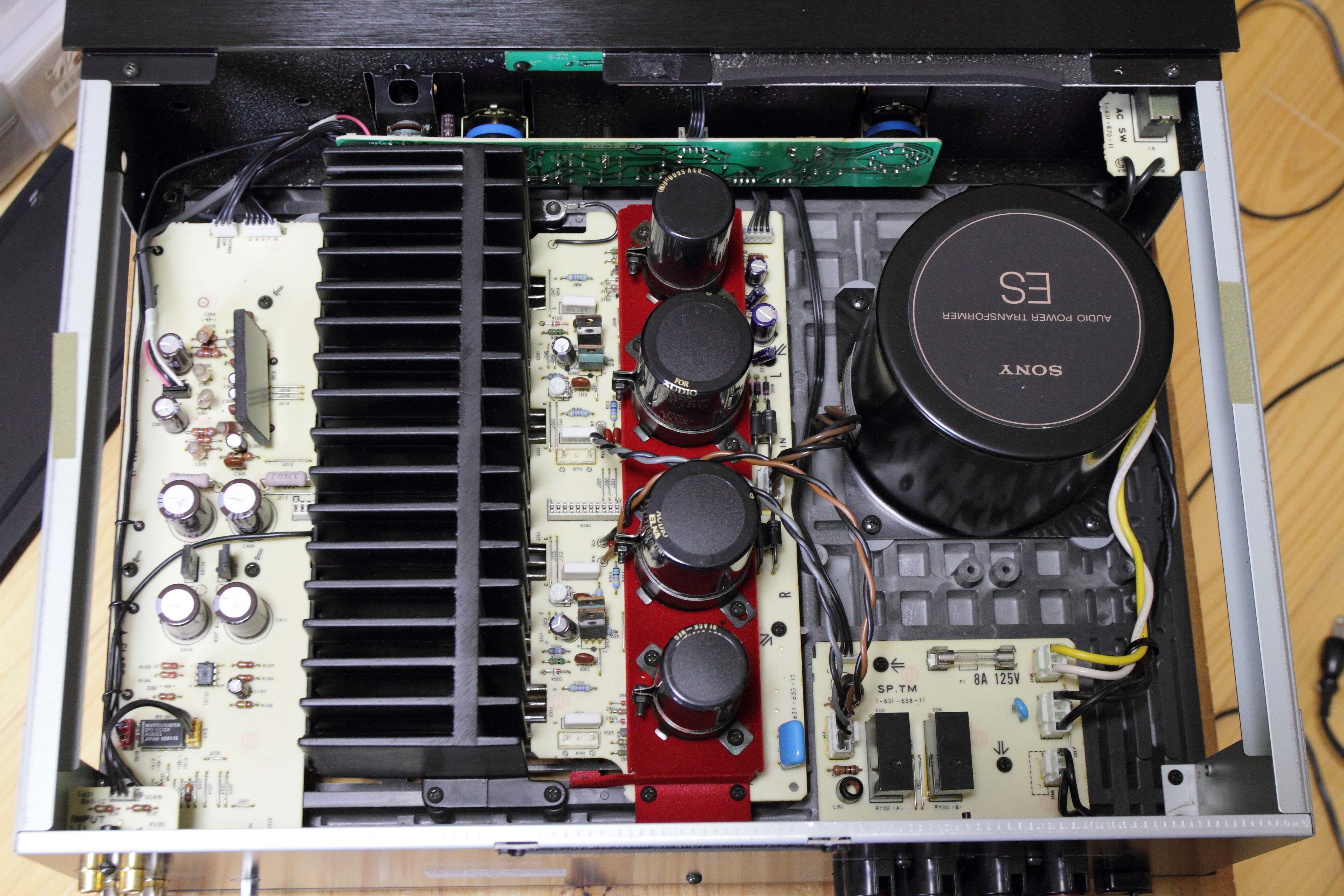 SONY ﾊﾟﾜｰｱﾝﾌﾟTA－N330ES | 写真とレコード鑑賞と食の趣味