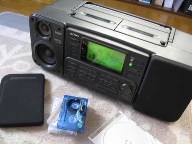 SONY CDラジカセ ZS-7 ドックセット ジャンク SONY CDラジカセ ZS-7