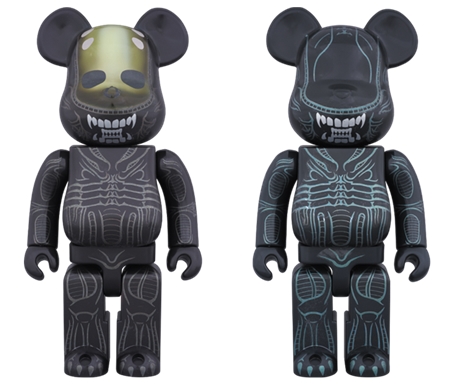 ALIEN / WARRIOR ALIEN 400% ベアブリック （BE@RBRICK） [情報] | べ