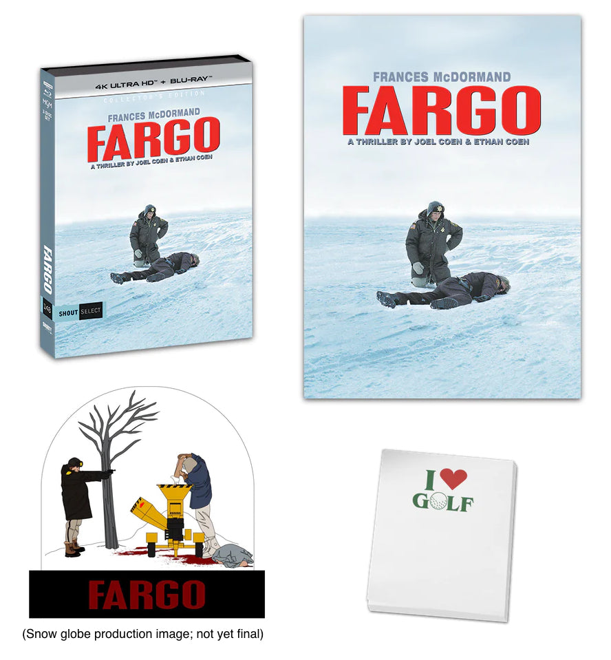 Fargo 4K: Collector's Edition w/ Poster + Snow Globe + Notepad