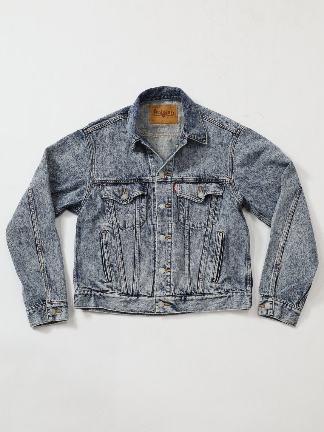 Premium Denim Jacket Acid-washed Unisex – BOBSON JEANS