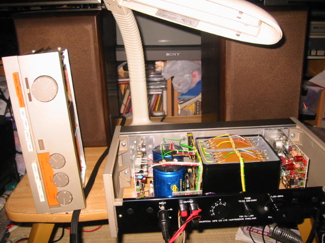 Quad Poweramplifier Model 405 repair