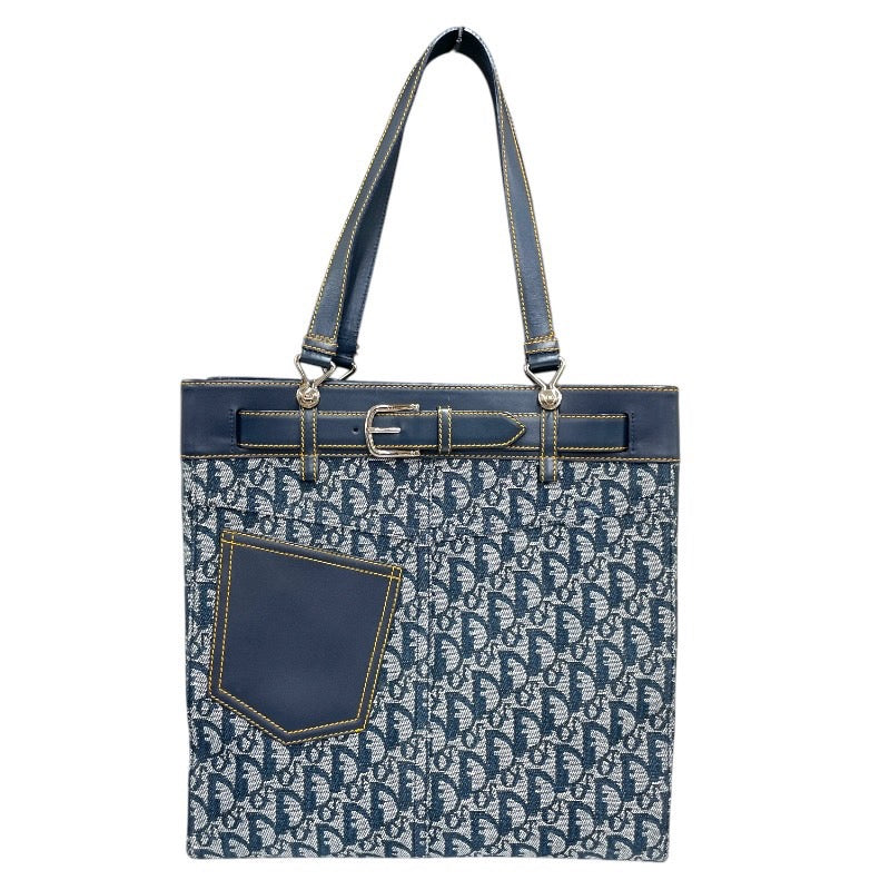 Christian Dior】クリスチャンディオール トロッター トートバッグ
