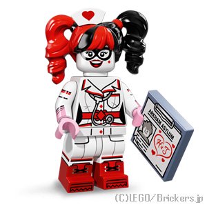 LEGO® パーツ レゴ ミニフィグ／Nurse Harley Quinn (ナースのハーレイ