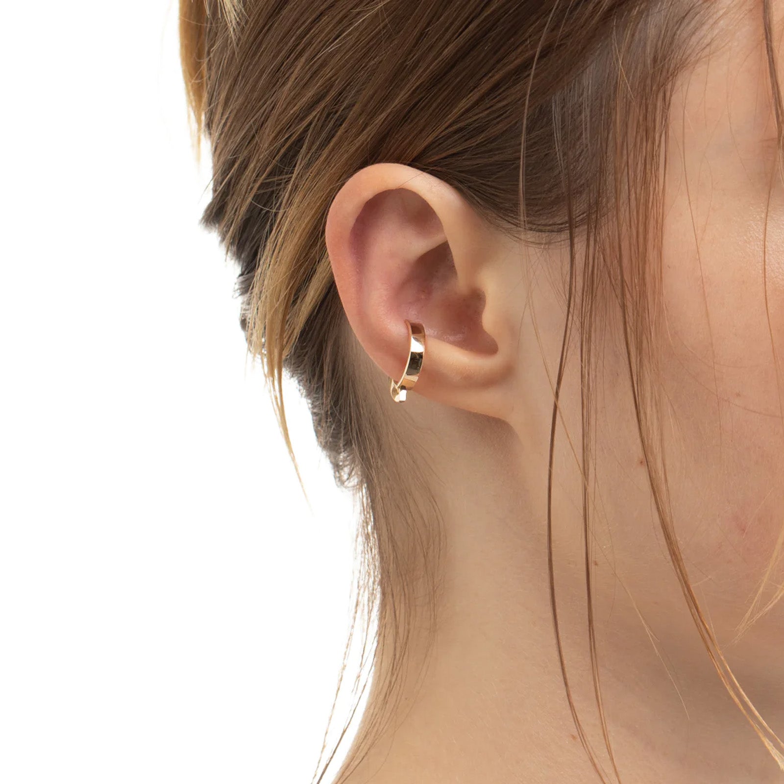 Hirotaka Beluga Ear Cuff - Diamond - Earrings - Broken English