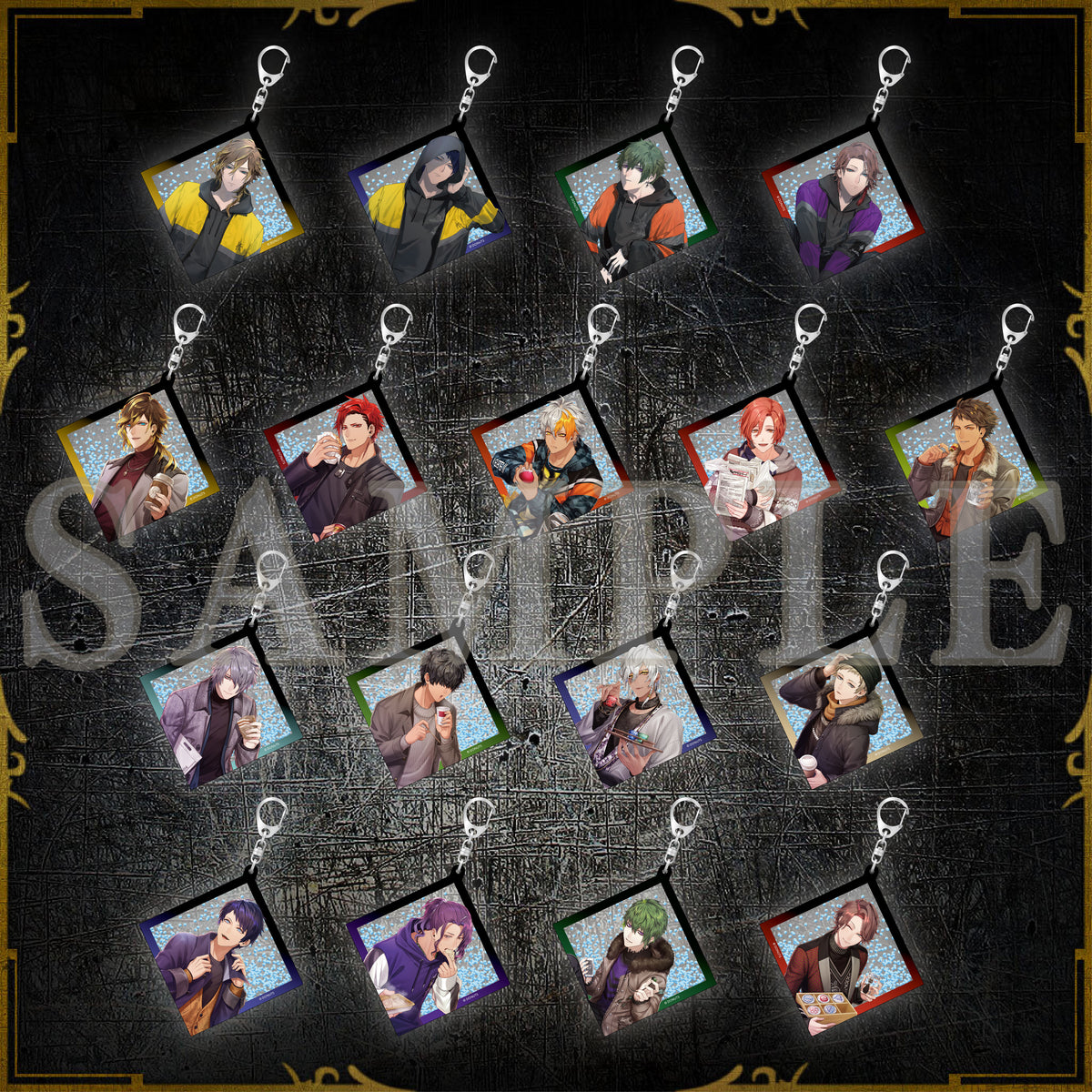 BLACK LIVE Ⅲ スノウアクリルキーホルダー vol.1 – ブラックスター