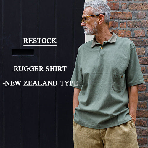 再入荷》ラガーシャツ -ニュージーランドタイプ – ナイジェル