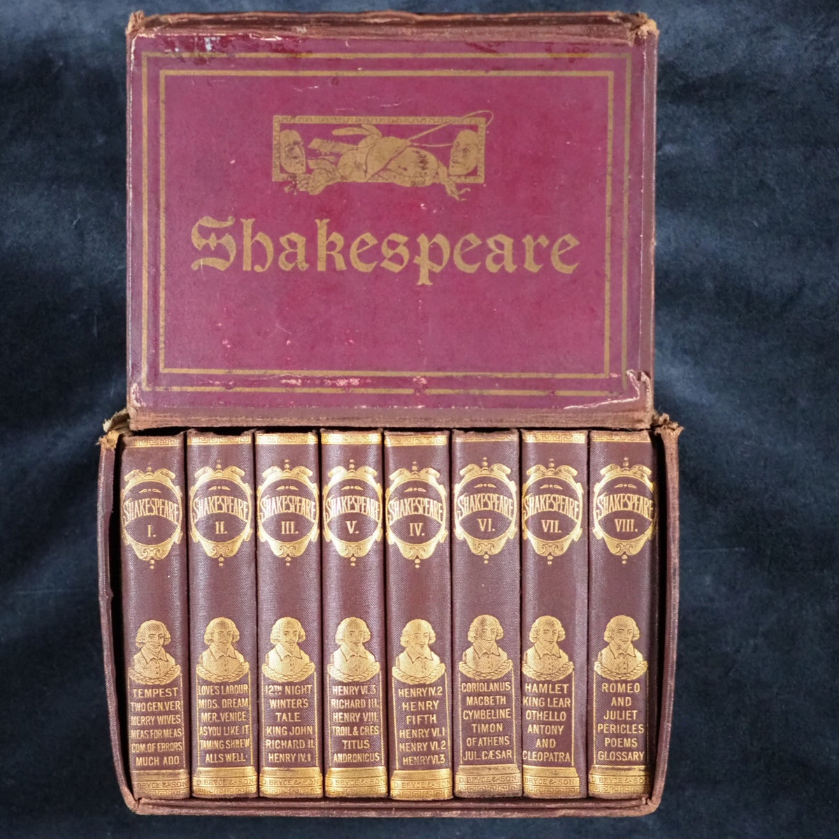 Shakespeare, William. Illustrated Pocket Shakespeare. Bryce, David