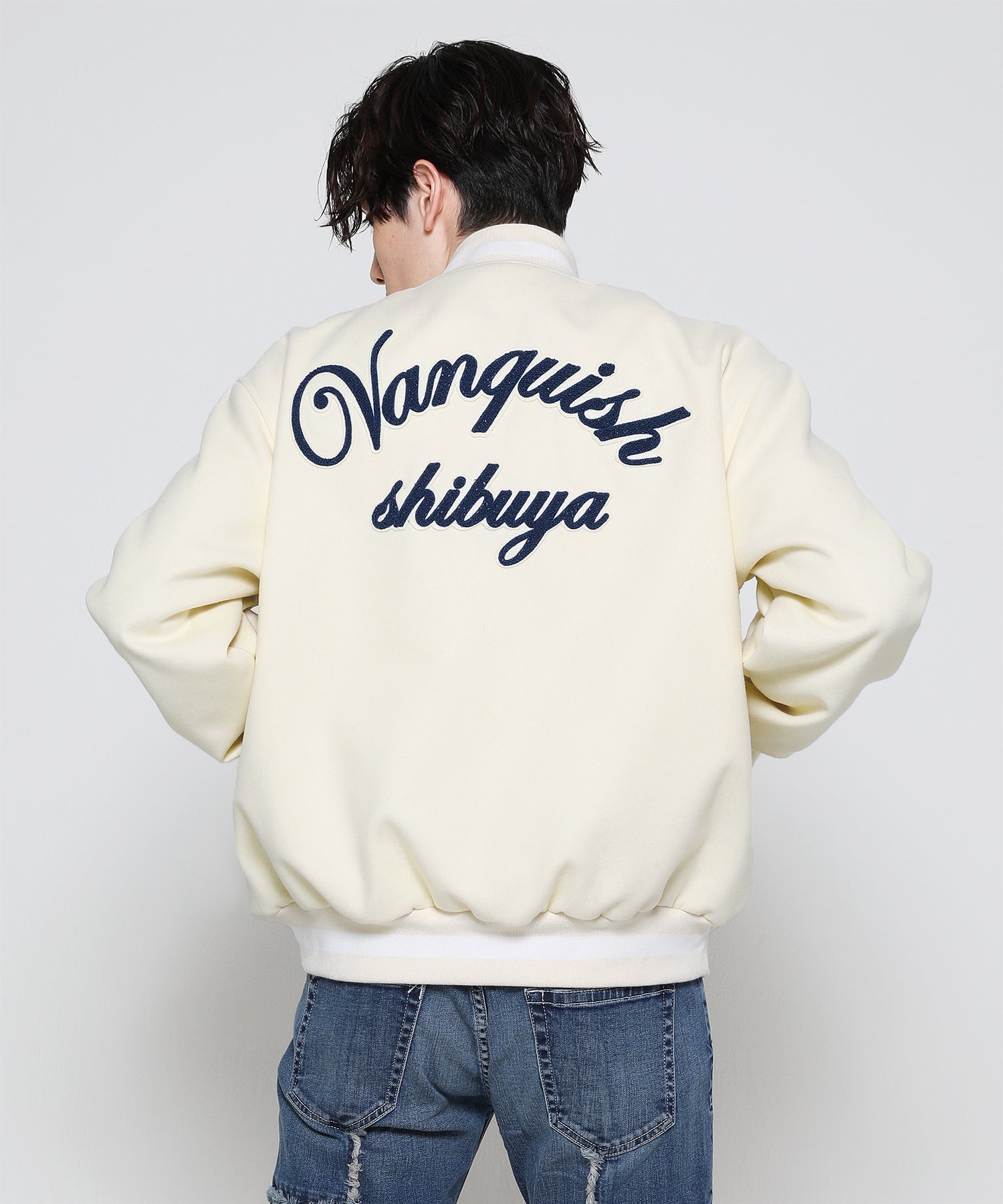 VANQUISH CLASSIC LOGO STADIUM JACKET[VJJ055] – CENO.JP