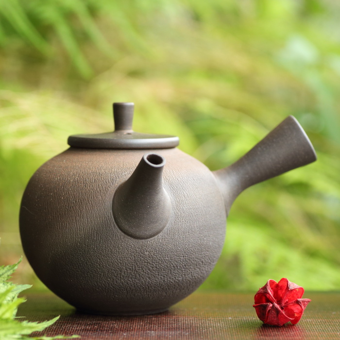 伊藤成二 窯変急須 満容量270ml 常滑焼煎茶器 日本茶中国茶用