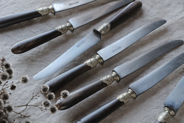 4本あり！繊細な細工も素敵なシャテルローナイフ フランスアンティーク